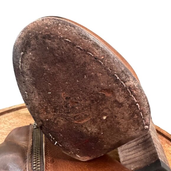 Freebird By Steven Detroit Women's  Size 7  Brown Leather Ankle Booties - Picture 15 of 16